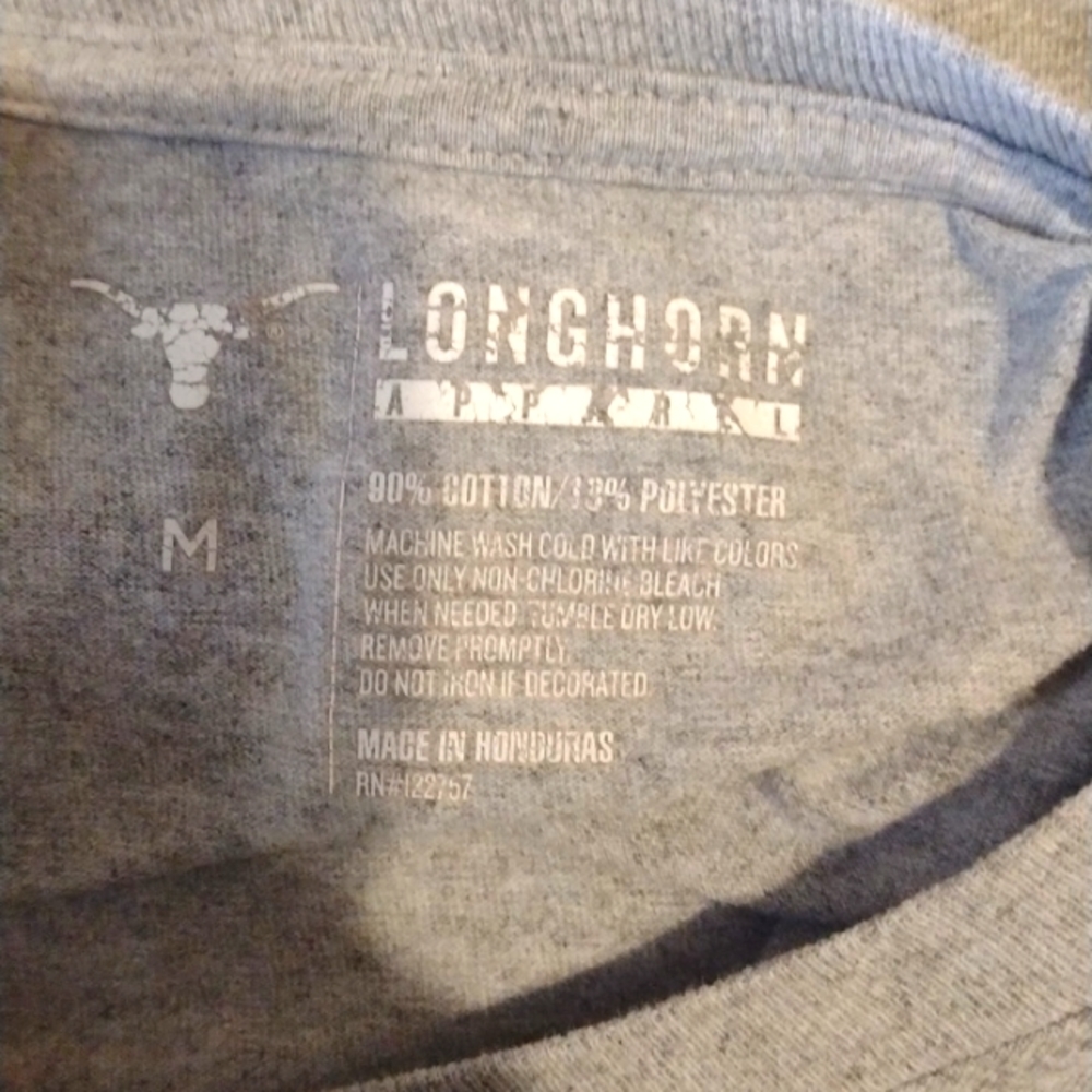 MEDIUM - GRAY   - TEXAS LONGHORNS T SHIRT